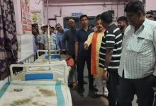 रामनगर PHC में मंत्री नंदकिशोर राम