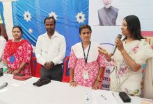 सहयोग शिविर बेतिया का उद्घाटन करतीं महापौर गरिमा देवी सिकरिया